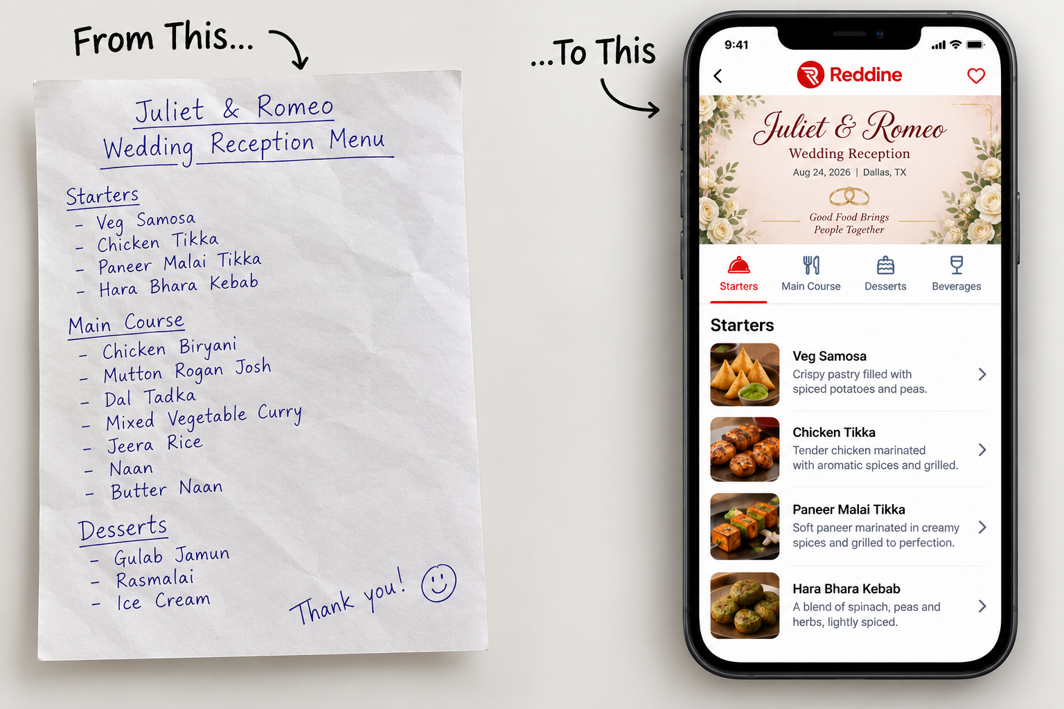 Free Event Menu Creator | Create a Digital &amp; QR Menu